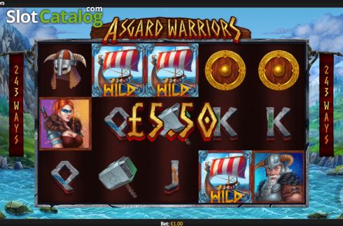 Οθόνη5. Asgard Warriors Κουλοχέρης