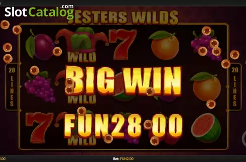 Οθόνη7. Jesters Wilds Κουλοχέρης