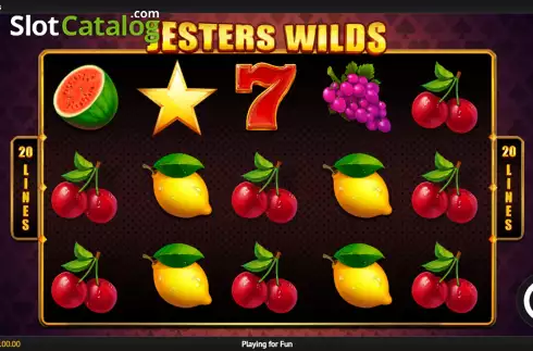 Οθόνη2. Jesters Wilds Κουλοχέρης