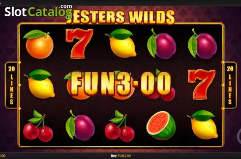 Οθόνη5. Jesters Wilds Κουλοχέρης