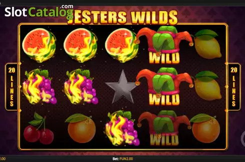 Οθόνη6. Jesters Wilds Κουλοχέρης