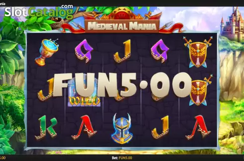 Οθόνη3. Medieval Mania Κουλοχέρης