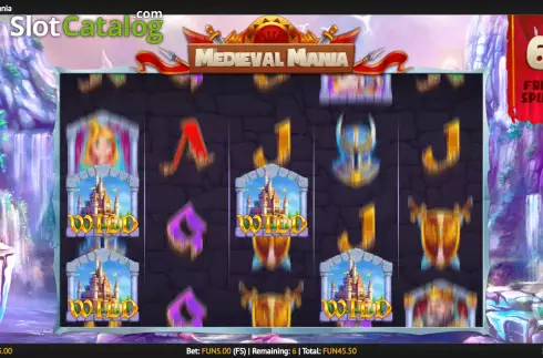 Οθόνη5. Medieval Mania Κουλοχέρης