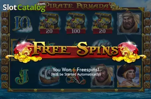 Οθόνη7. Pirate Armada Κουλοχέρης