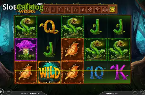 Οθόνη4. Mystery Woods Κουλοχέρης