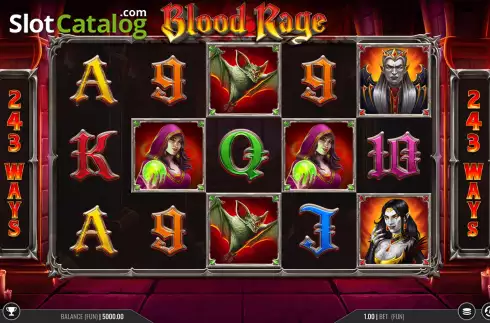 Οθόνη3. Blood Rage Κουλοχέρης