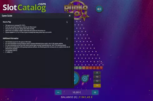 Οθόνη8. Plinko Go Κουλοχέρης