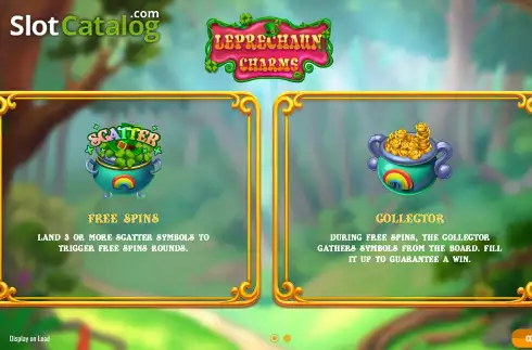 Οθόνη2. Leprechaun Charms Κουλοχέρης