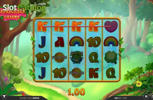 Οθόνη4. Leprechaun Charms Κουλοχέρης