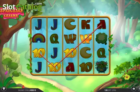 Οθόνη5. Leprechaun Charms Κουλοχέρης