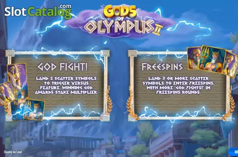 Οθόνη2. Gods of Olympus 2 Κουλοχέρης