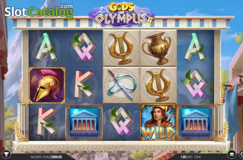 Οθόνη3. Gods of Olympus 2 Κουλοχέρης