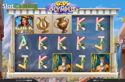Οθόνη4. Gods of Olympus 2 Κουλοχέρης