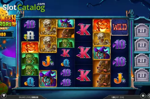 Οθόνη3. Halloween Horrors Megaways Κουλοχέρης