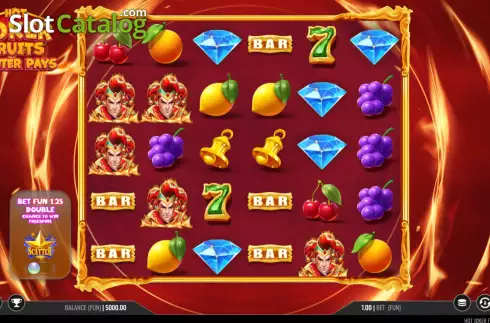 Οθόνη2. Hot Joker Fruits Scatter Pays Κουλοχέρης