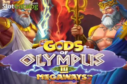 Gods of Olympus III Megaways Λογότυπο Gods of Olympus III Megaways Λογότυπο