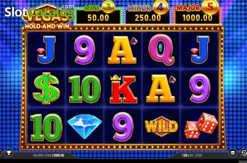 Οθόνη2. Vegas Hold and Win Κουλοχέρης 