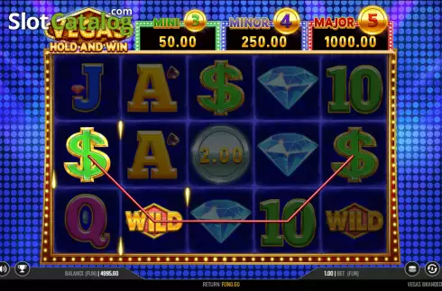 Οθόνη3. Vegas Branded Hold and Win Κουλοχέρης