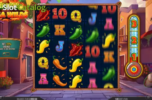 Οθόνη2. Arriba Heat Salsa Wilds Κουλοχέρης