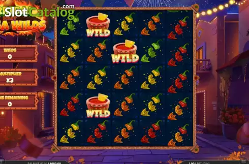 Οθόνη3. Arriba Heat Salsa Wilds Κουλοχέρης