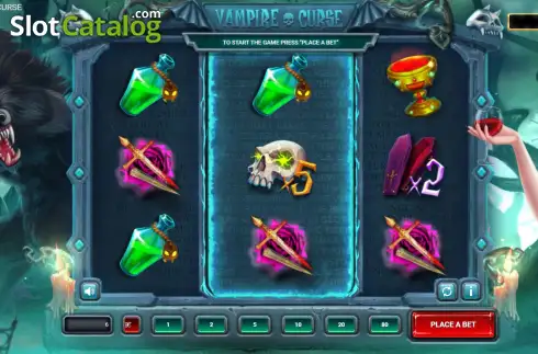 Οθόνη2. Vampire Curse Κουλοχέρης