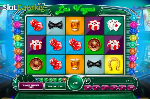 Οθόνη2. Las Vegas (1xGames) Κουλοχέρης