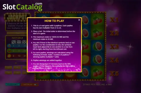 Οθόνη3. Lucky Slot Κουλοχέρης