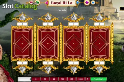 Οθόνη2. Royal Hi-Lo Κουλοχέρης 