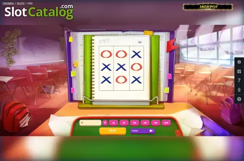 Οθόνη2. OXO (1xGames) Κουλοχέρης