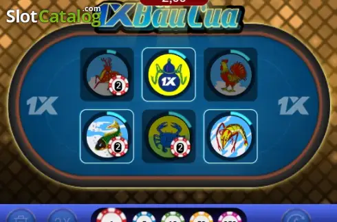 Οθόνη3. 1XBau Cua Κουλοχέρης 