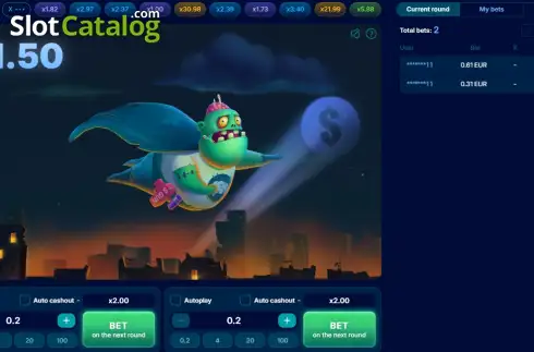 Οθόνη3. Zombie Crash Κουλοχέρης