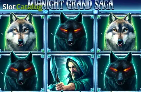 Midnight Grand Saga Λογότυπο Midnight Grand Saga Λογότυπο