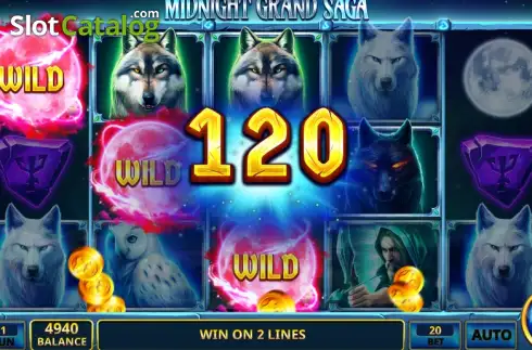 Οθόνη3. Midnight Grand Saga Κουλοχέρης
