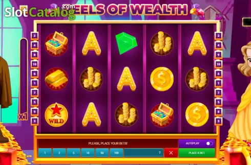 Οθόνη2. Reels of Wealth (1xGames) Κουλοχέρης