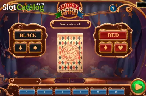 Οθόνη2. Lucky Card (1xGames) Κουλοχέρης
