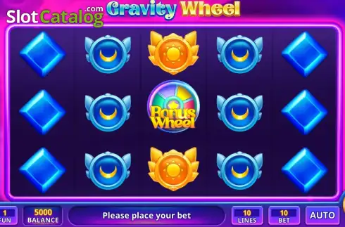 Οθόνη2. Gravity Wheel (1xGames) Κουλοχέρης
