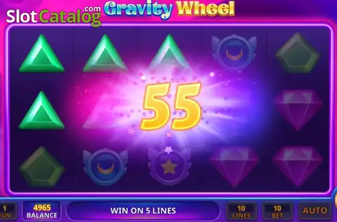 Οθόνη3. Gravity Wheel (1xGames) Κουλοχέρης