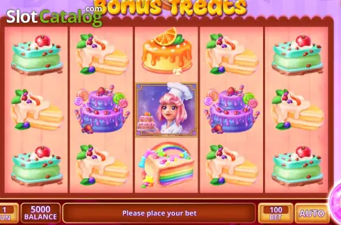 Οθόνη2. Bonus Treats Κουλοχέρης