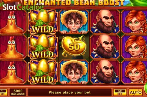 Οθόνη2. Enchanted Bean Boost Κουλοχέρης