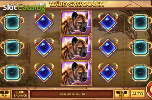 Οθόνη2. Wild Savannah (ABXplay) Κουλοχέρης