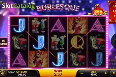 Οθόνη3. Burlesque (PlayStar) Κουλοχέρης