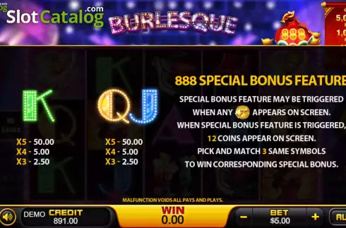 Οθόνη9. Burlesque (PlayStar) Κουλοχέρης