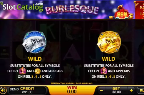 Οθόνη6. Burlesque (PlayStar) Κουλοχέρης