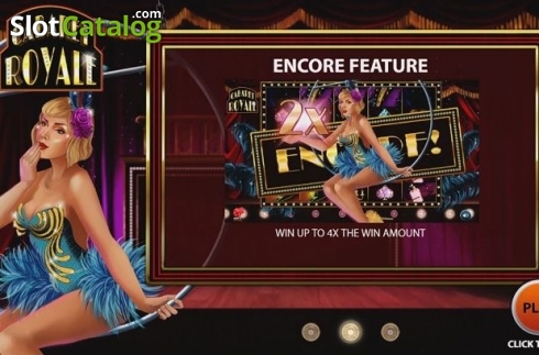 Οθόνη3. Cabaret Royale (2by2 Gaming) Κουλοχέρης