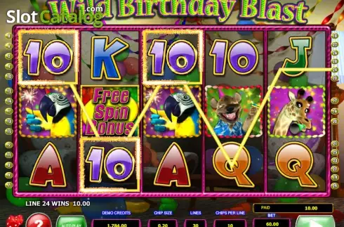 Νίκη. Wild Birthday Blast Κουλοχέρης 