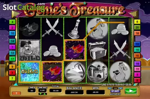 Αγριος. Genie's Treasure (2by2) Κουλοχέρης