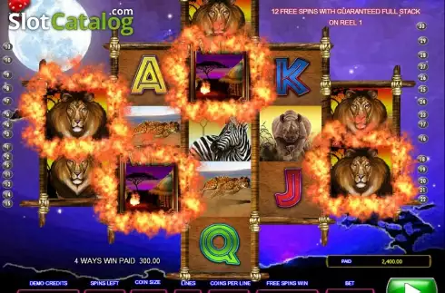 Αγριος. Legends of Africa Κουλοχέρης