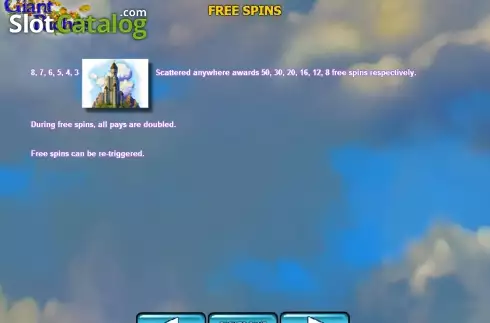 Πίνακας πληρωμών 4. Giant Riches Κουλοχέρης
