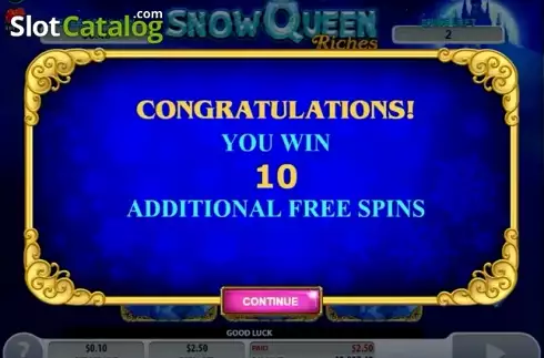 Δωρεάν περιστροφές. Snow Queen (2by2 Gaming) Κουλοχέρης
