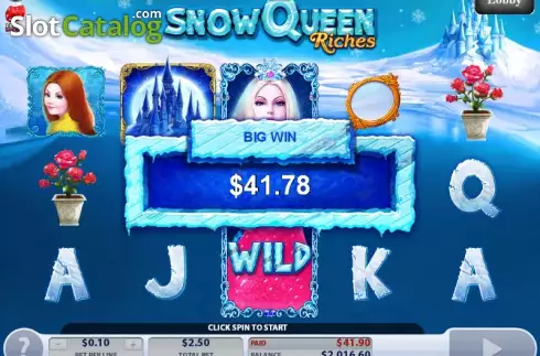 Μεγάλη νίκη. Snow Queen (2by2 Gaming) Κουλοχέρης